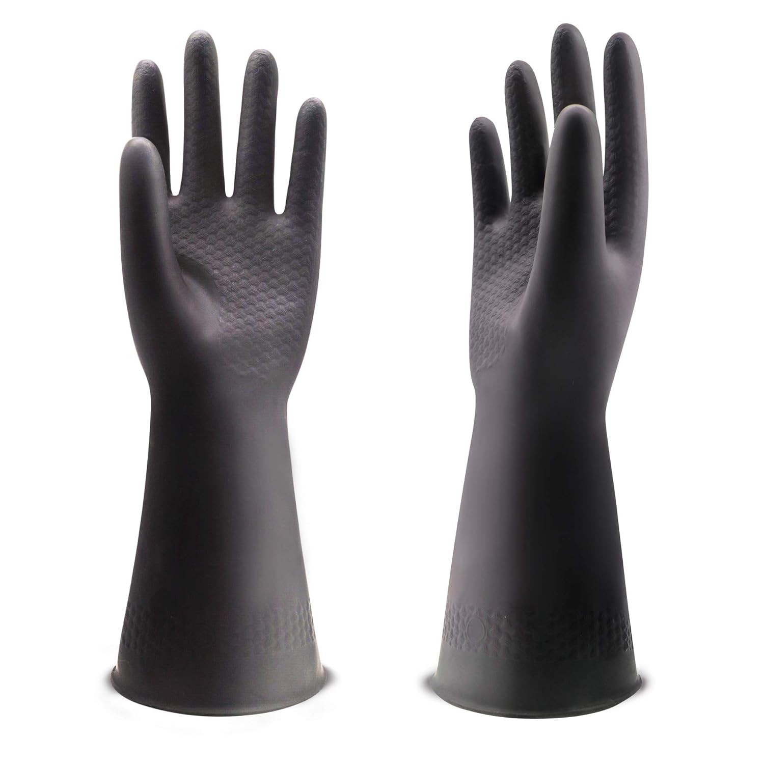 Chemical-Resistant Reusable Gloves - Heavy Duty Waterproof