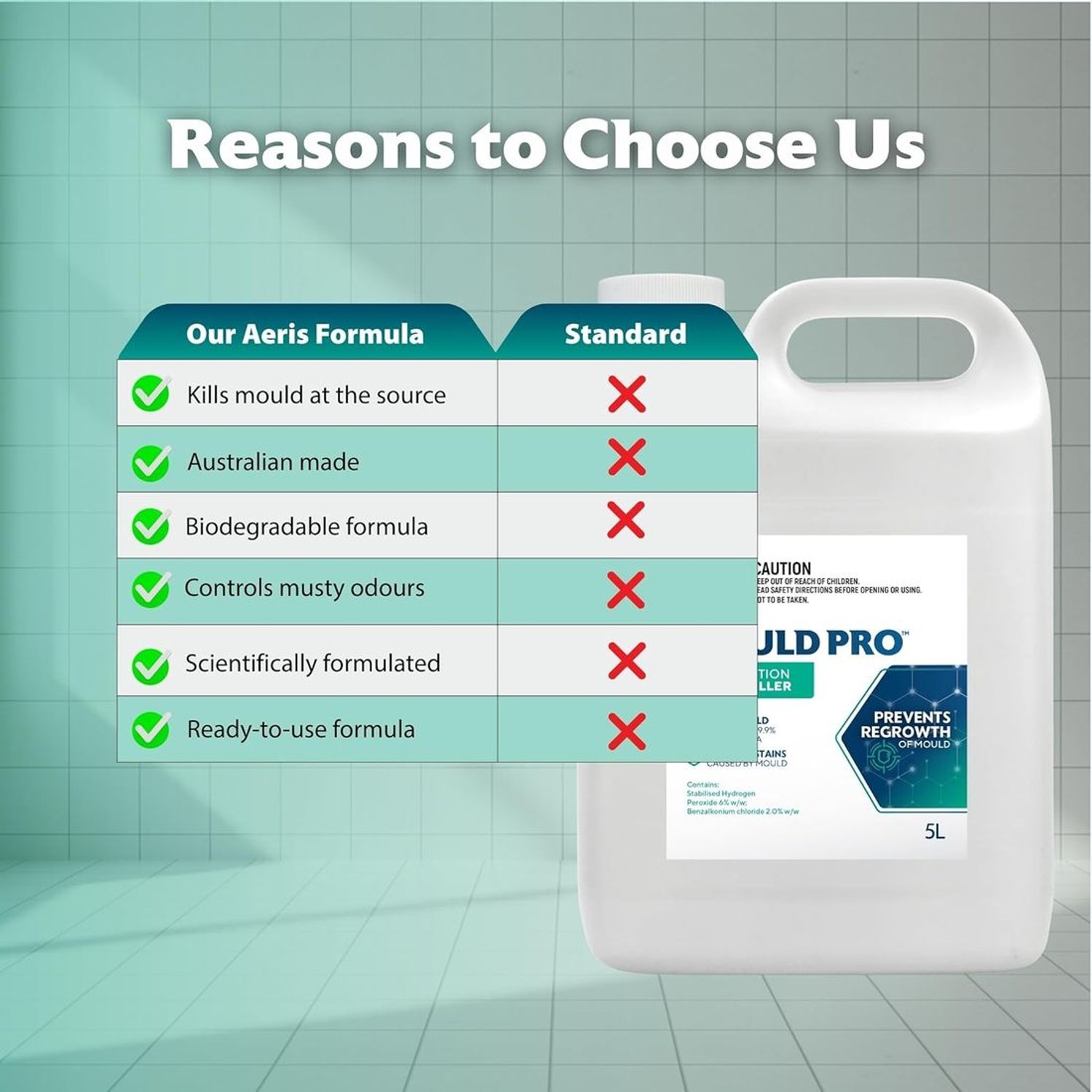 Mould Pro 5L Professional Strength Mould Remover, image 2