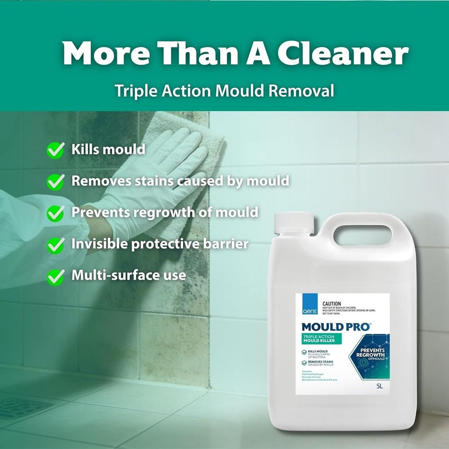 Mould Pro 5L Professional Strength Mould Remover, image 3