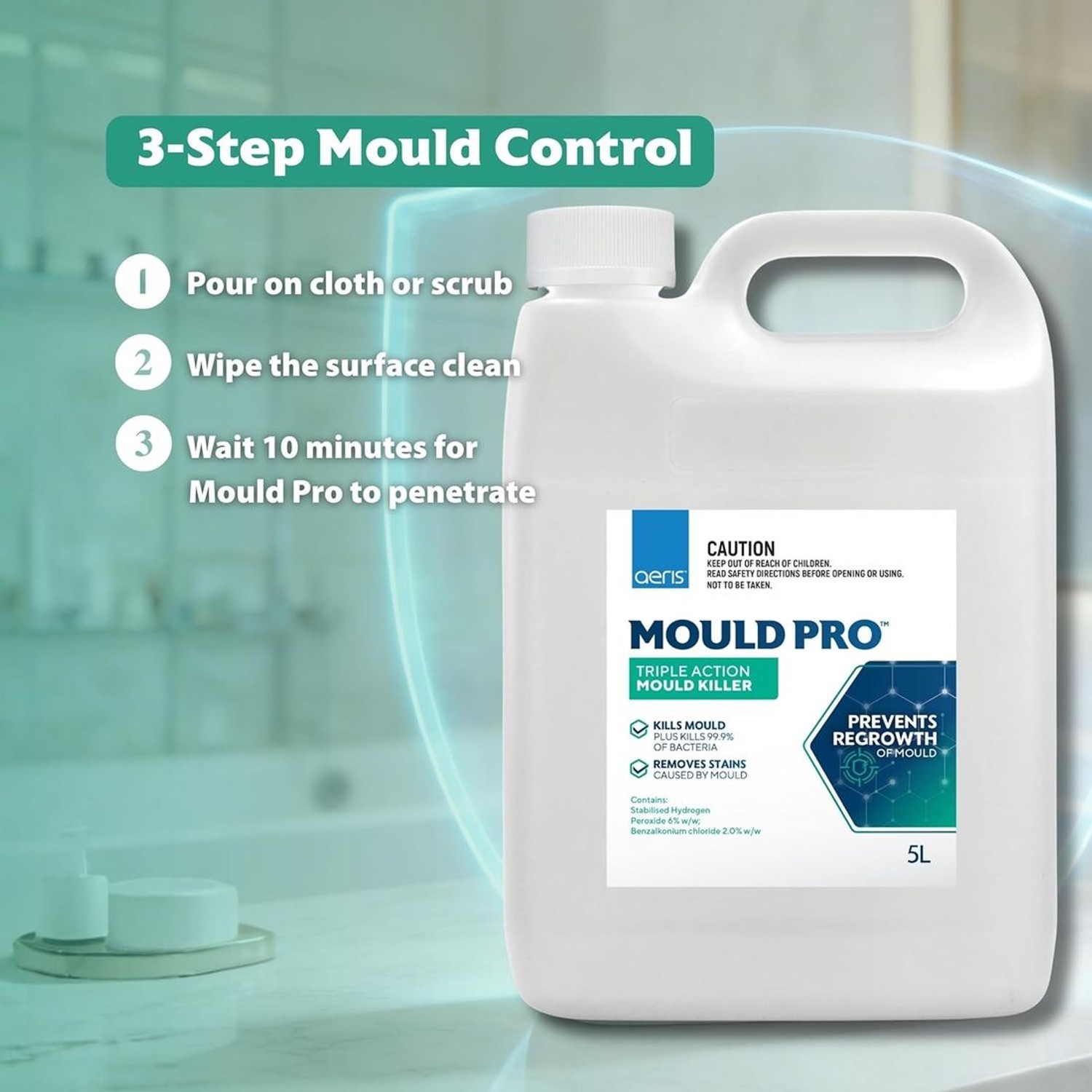 Mould Pro 5L Professional Strength Mould Remover, image 4