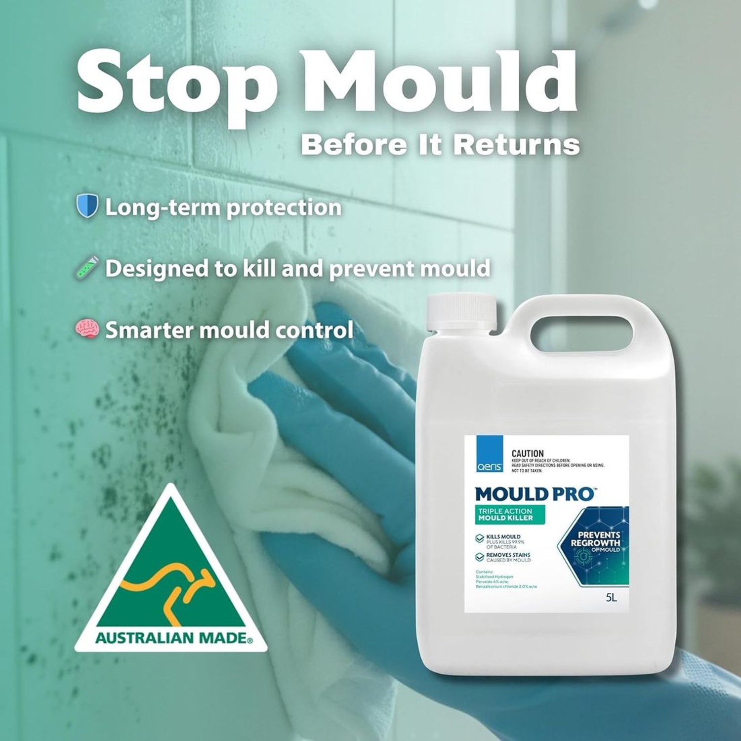 Mould Pro 5L Professional Strength Mould Remover, image 6