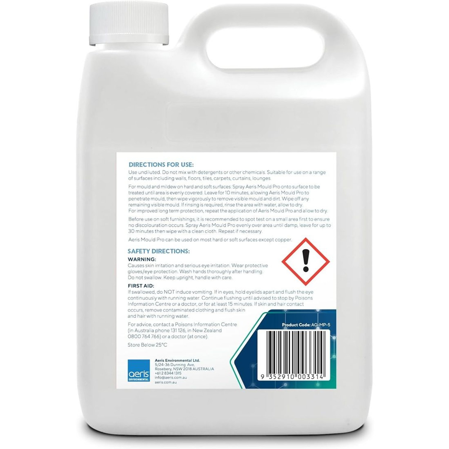 Mould Pro 5L Professional Strength Mould Remover, image 8