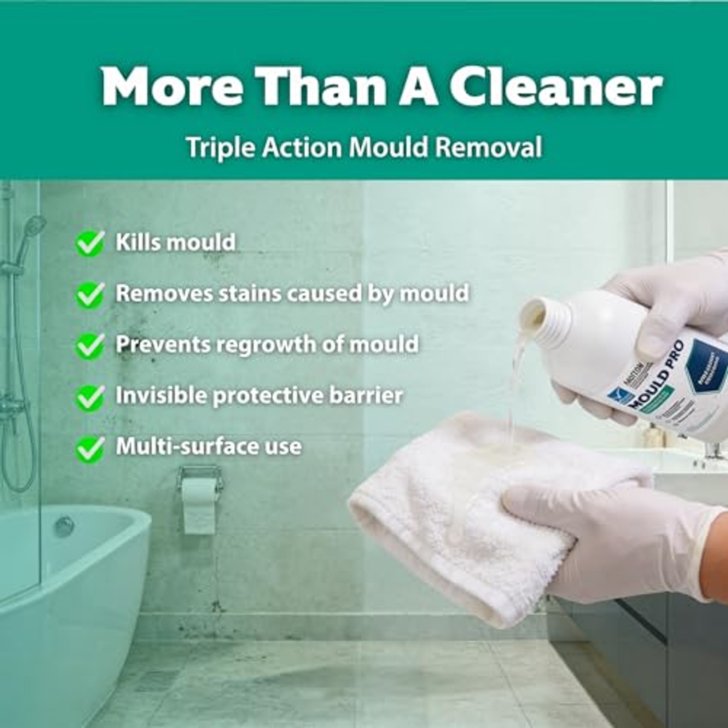 Mould Pro 750ml Professional Mould Remover, image 5